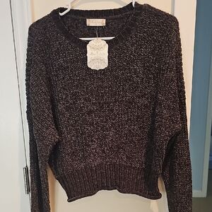 Altar'd State Dark Knit Sweater